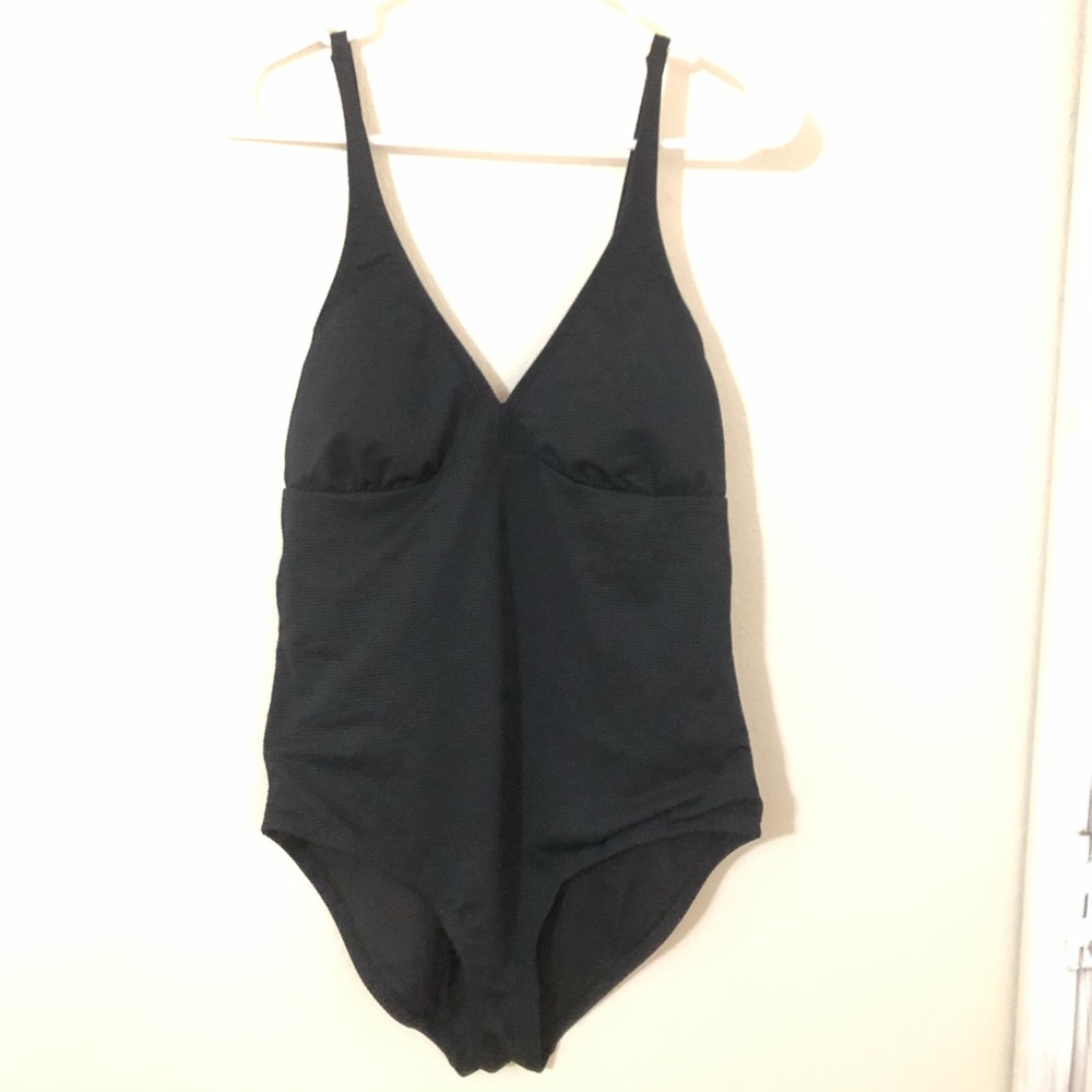 Black bathing suit